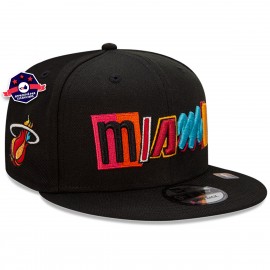 9Fifty Miami Heat City Edition Cap - - 2021