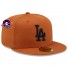 New Era Los Angeles Dodgers 59Fifty Cappuccio - - - Marrone caramello