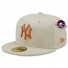 New Era Cappuccio -New York Yankees - 59Fifty - Beige chiaro
