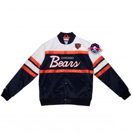 Chicago Bears Giacca di raso - - Scrittura speciale - Mitchell and Ness