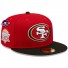 San Francisco 49ers Cappello 59FIFTY - - Toppa laterale Superbowl