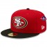 San Francisco 49ers Cappello 59FIFTY - - Toppa laterale Superbowl
