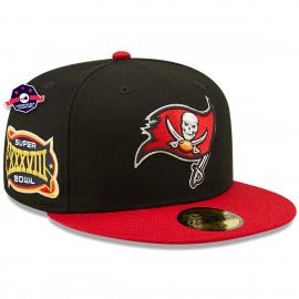 Tampa Bay Buccaneers Cappello 59FIFTY - - Toppa laterale Superbowl