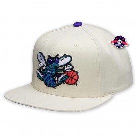 Charlotte Hornets Cappello - - Bianco sporco - Mitchell & Ness