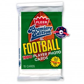 Football Pack Fleer - - Premiere Edition 1990 - Carte collezionabili