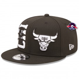 9Fifty Chicago Bulls Draft Cappuccio - - CW Nero - 2022