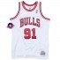 Chicago Bulls Maglia NBA - Dennis Rodman - - Bianco