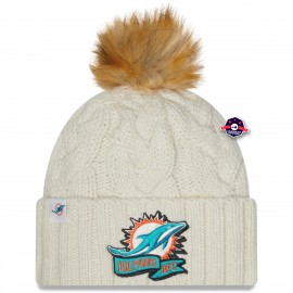 Miami Dolphins Sideline Coccarda con pompon - - New Era