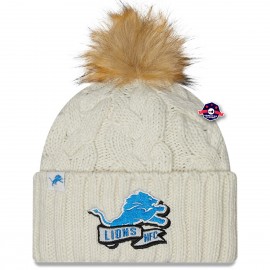 Detroit Lions Sideline Coccarda con pompon - - New Era