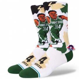Milwaukee Bucks Calzini - Giánnis Antetokoúnmpo - Vernice - - Stance