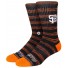 San Francisco Giants Calzini - - Equipaggio Twist - Stance