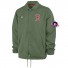 Boston Red Sox 47 Giacca - - Backyard Bronx - Muschio verde