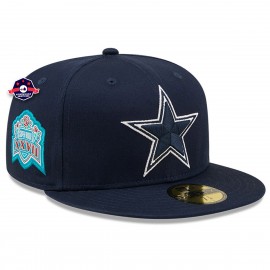 Dallas Cowboys Cappello 59fifty - - Toppa laterale - Navy