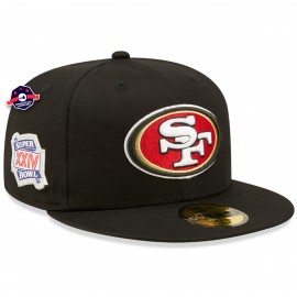 San Francisco 49ers Cappello 59fifty - - Toppa laterale - Nero