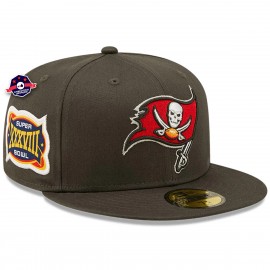 Tampa Bay Buccaneers Cappello 59fifty - - Toppa laterale - Grigio scuro