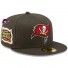 Tampa Bay Buccaneers Cappello 59fifty - - Toppa laterale - Grigio scuro