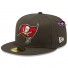 Tampa Bay Buccaneers Cappello 59fifty - - Toppa laterale - Grigio scuro