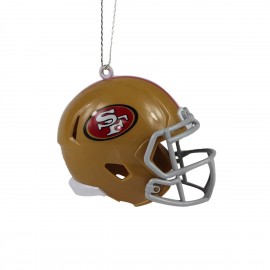 San Francisco 49ers Mini casco decorativo - - Foco