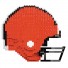 Puzzle 3D BRXLZ - Casco dei Cleveland Browns - NFL