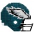 Philadelphia Eagles Puzzle 3D BRXLZ - Casco della - NFL