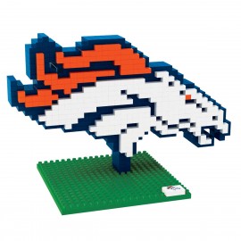 Denver Broncos - NFL - 3D BRXLZ - Logo da assemblare