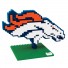 Denver Broncos - NFL - 3D BRXLZ - Logo da assemblare