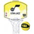 Wilson Utah Jazz Mini canestro NBA - Giallo e nero