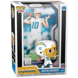 Figurina Funko POP - Justin Herbert - Carta commerciale NFL
