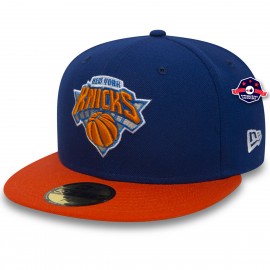 59Fifty Cappello -New York Knicks - Blu essenziale e arancione