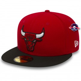 59Fifty Chicago Bulls Cappello - - Rosso essenziale