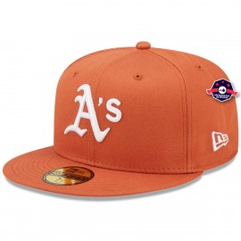 New Era Oakland Athletics 59Fifty League Essential Cappuccio - - - - Marrone