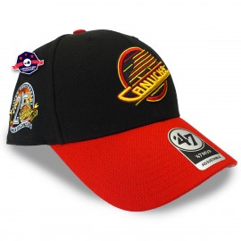 Vancouver Canucks Cap '47 - - MVP Sure Shot - Nero