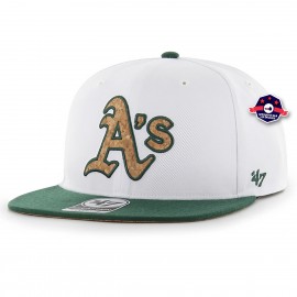 Captain Oakland Athletics Cap '47 - Cavatappi - - Bianco