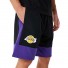 Los Angeles Lakers Pantaloncini NBA - - Color Block - Nero - New Era