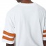 New Era T-shirt - Statement - Oversize a righe - Bianco