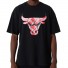 Chicago Bulls Infill Maglietta NBA - - Grafica nera - New Era